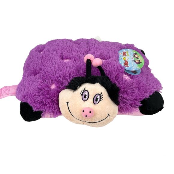 Pillow Pets Pee-Wees Dreamy Ladybug Limited Edition 2011 New - Picture 15 of 15